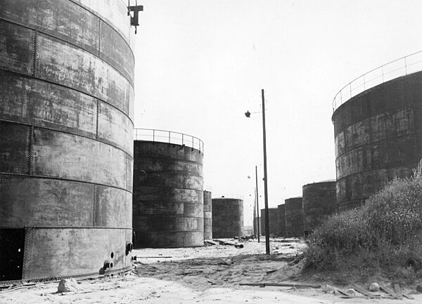 Hydrierwerk bei Pölitz, 1939