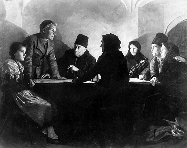 Fascist art: 'The homeland calls'