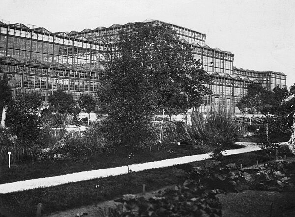 The Glaspalast (Glass Palace) in Munich