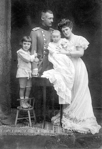 Rupprecht von Bayern mit seiner Familie