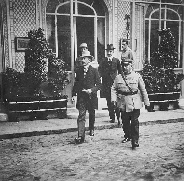 German delegation at the Versailles peace negotiations, 1919