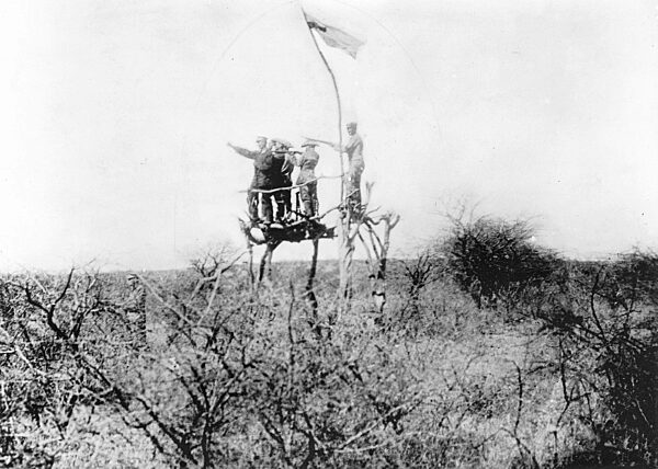 German guards during the Herero uprising, 1904