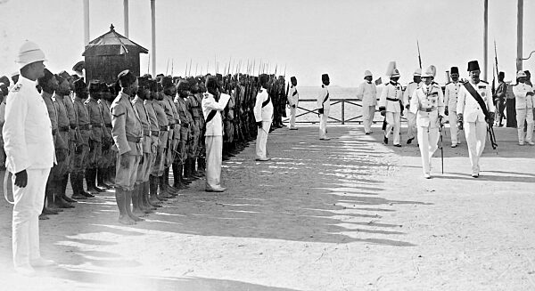 Prinz Adalbert von Preußen in Sansibar, um 1904