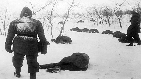 Russian Soldiers Killed in Action During the Battle of Kharkov, 1943