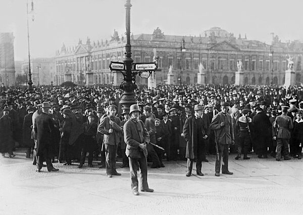 Ordner des Arbeiter- und Soldatenrates in Berlin, 1918