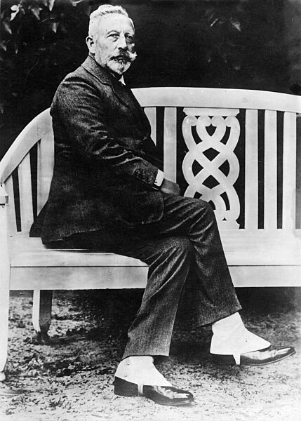 Emperor Wilhelm II in exile in Netherlands, 1929