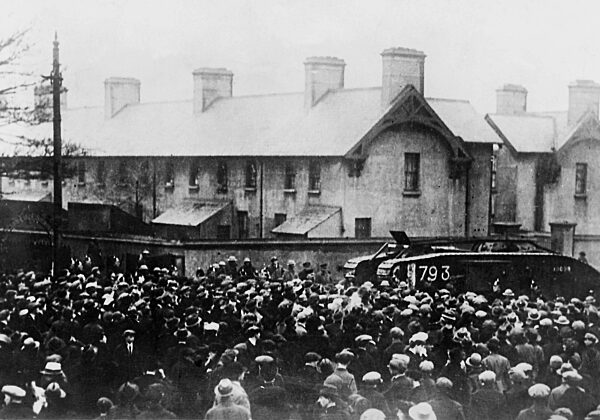 Mountjoy-Gefängnis in Dublin, 1916