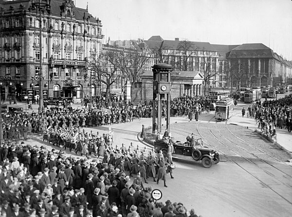 Potsdamer Platz in Berlin, 1932