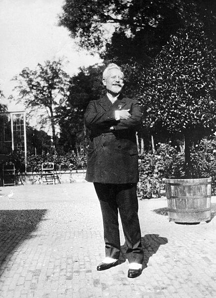 Emperor Wilhelm II in exile in Netherlands, 1931