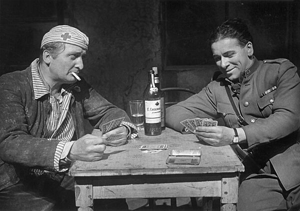 Hans Albers and Leopold Biberti in "Rivals", 1934