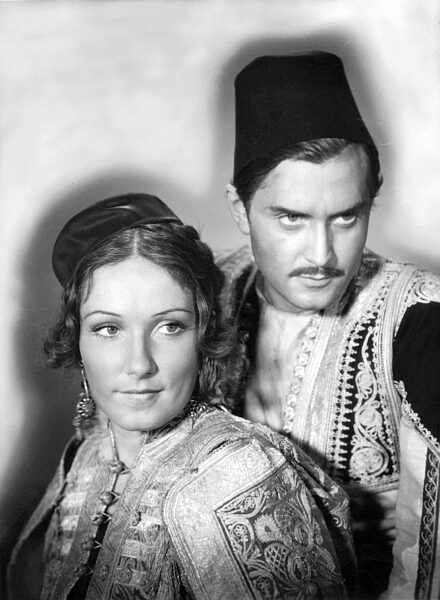 Brigitte Horney und Carl Esmond in "Blutsbrüder", 1935