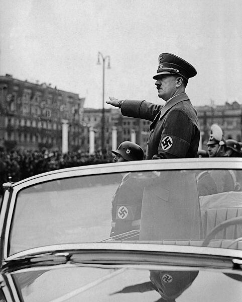 Adolf Hitler in Vienna, 1938