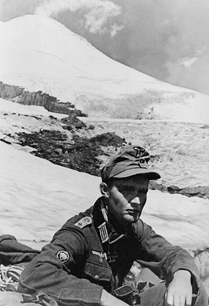 Lieutenant Spindler the mountain infantry man, 1942