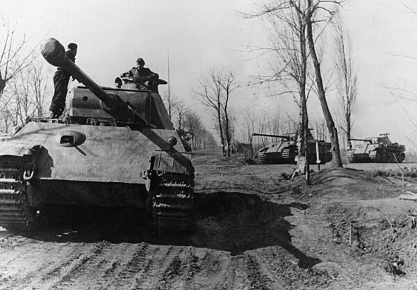 German tank V Panther, 1945