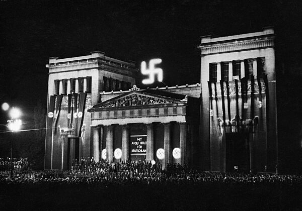 Hermann Göring spricht zur Volksabstimmung in München, 1934