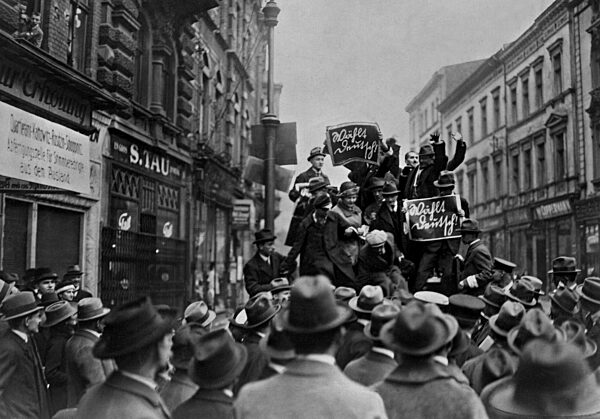 Demonstration on the occasion of the referendum in Upper Silesia, 1921