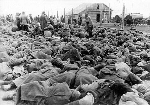 Russian prisoners of war, 1941