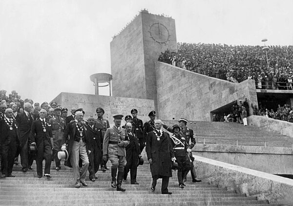 Opening of the Olympic Games in Berlin, 1936