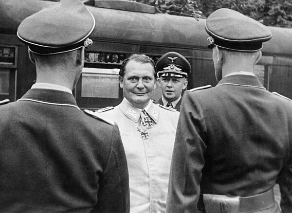 Hermann Goring with Kurt Student, 1941