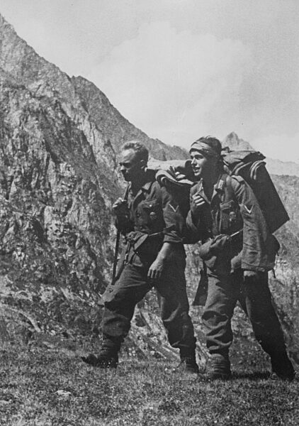 German mountain troops in the Caucasus, 1942