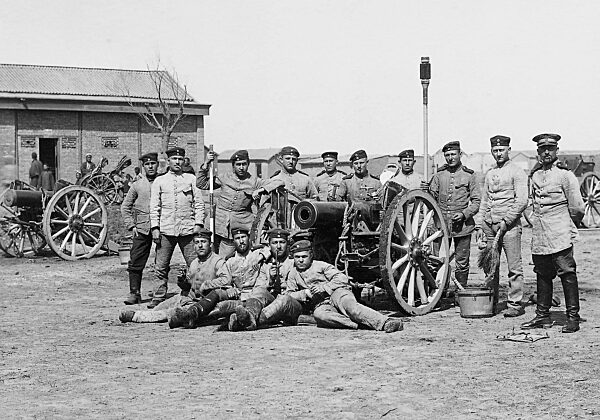 Gesandtschaftsschutzwache in Peking, 1900