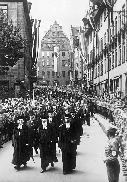 establishment of the Protestant regional bishop in Bavaria Hans Meiser, 1933