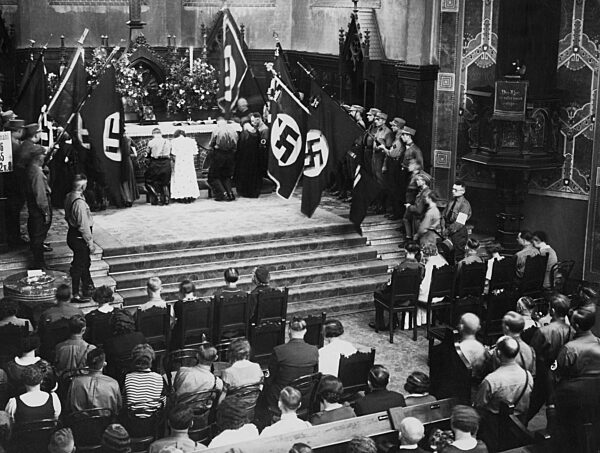 Lutheran mass wedding in the Third Reich, 1933