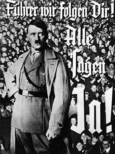 Wahlwerbung für Adolf Hitler, 1934