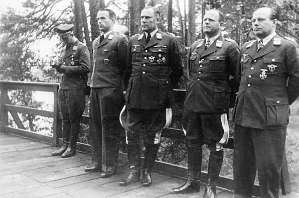 Ernst Udet, Erhardt Milch and Karl Bodenschatz