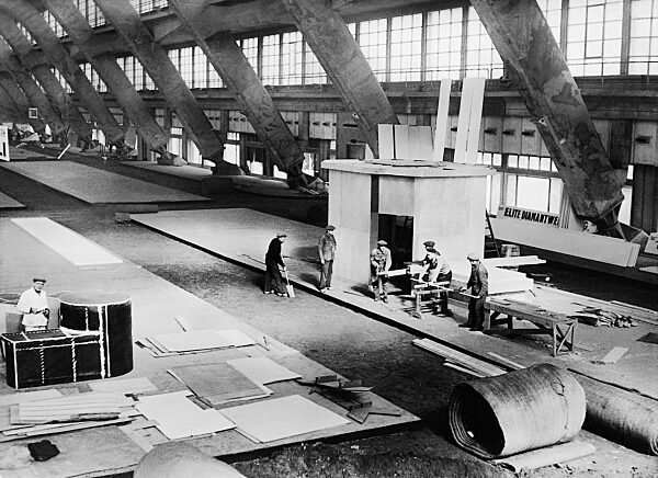 Exhibition Hall of the World Exhibition in Brussels, 1935
