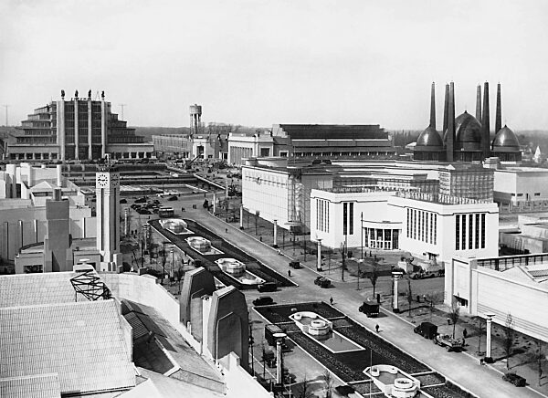 Site of the World Exhibition in Brussels, 1935