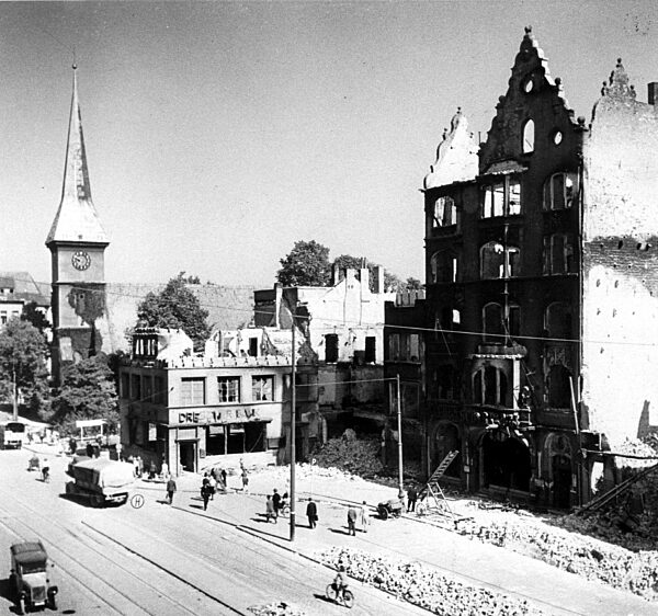 The destroyed Koenigsberg, 1944