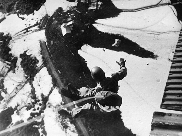 German paratroopers near Narvik, 1940