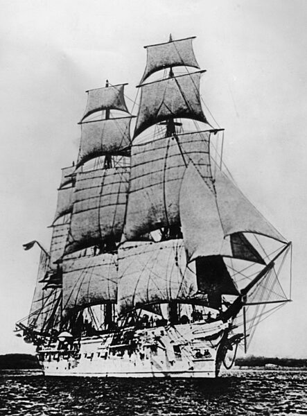 S.M.S. Gneisenau, 1885