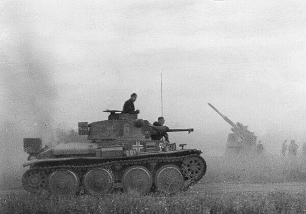 German Panzer 38 (t), on the Eastern Front, 1941