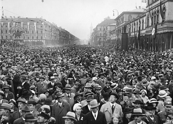 Festzug der Münchner Künstlerschaft beim 'Tag der Deutschen Kunst' in München, 15.10.1933