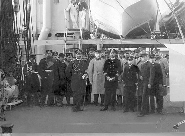Emperor WilliamòII at the Kriegsflotte, 1891