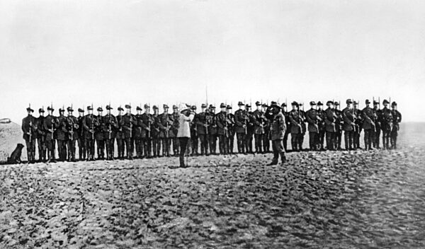 Troop buildup for German Southwest Africa, 1904