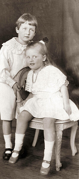 Prinz Ludwig von Bayern jr. und Prinzessin Maria, 1918