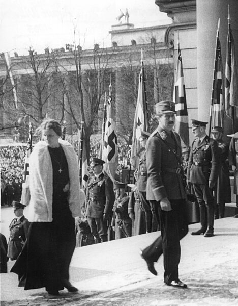 August Wilhelm of Prussia at the wedding of Hermann and Emmy Goering, 1935