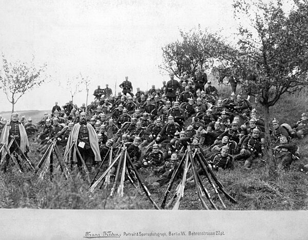 Rast der 6. Kompagnie, 1899