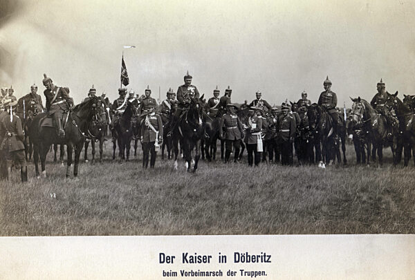 Kaiser Wilhelm II. in Döberitz, 1913
