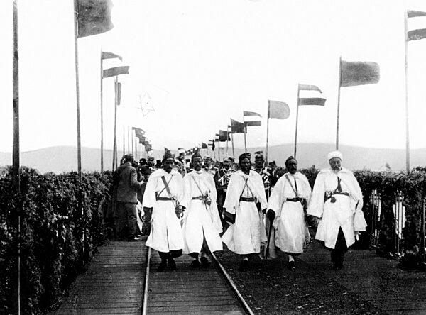 Einzug Kaiser Wilhelm II. in Tanger, 1905