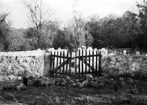 German military cemetery in German Southwest Africa, 1908