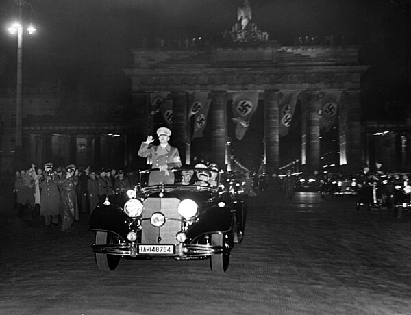 Adolf Hitler at the Brandenburg Gate, 1939