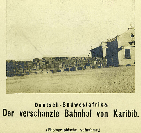 The entrenched station of Karibi, 1904