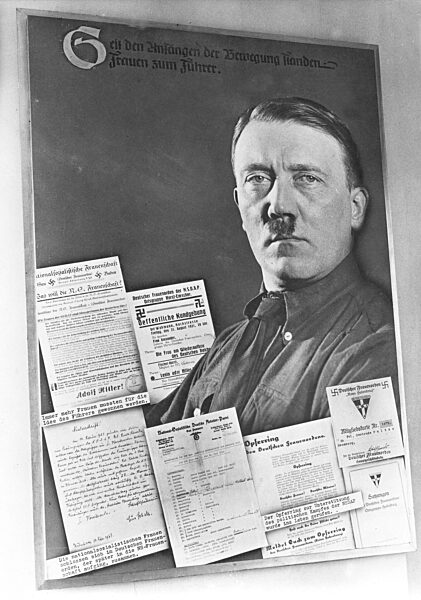 Poster from the exhibition 'Die Frau in der Nation', 1937