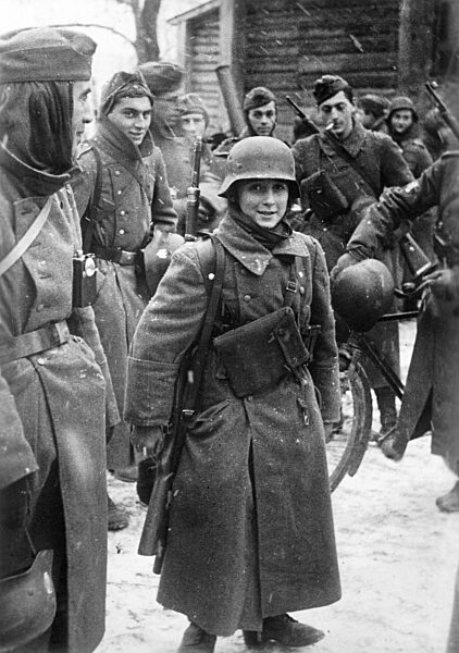 French volunteers on the Eastern Front, 1941