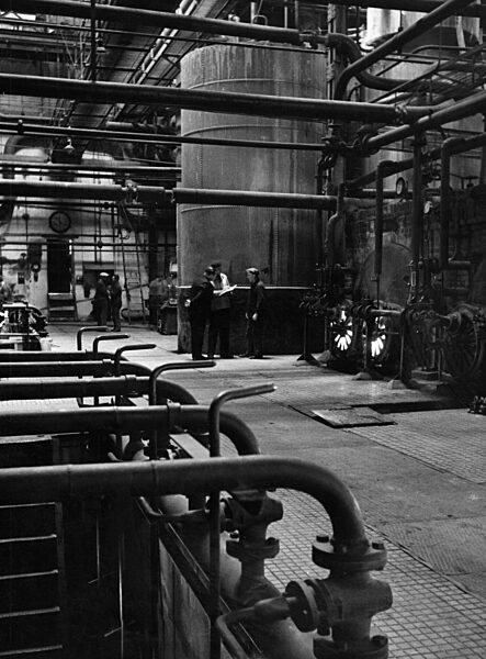 Petroleumfabrik in Rumänien, 1935