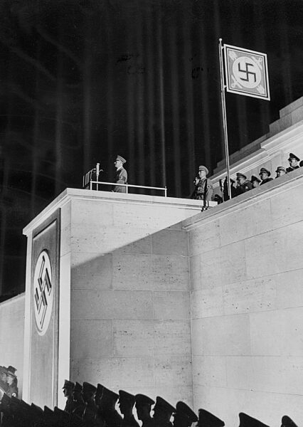 Adolf Hitler in a speech on the Nuremberg Rally, 1937